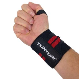 TUNTURI-POIGNET-WRAPS.ROUGE.PAIRE-Accrosport