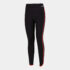 Legging long femme Combi Torneo noir corail