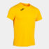 Maillot manches courtes homme Record II ambre fluo