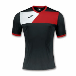 T-shirt Crew II noir-gris manches courtes