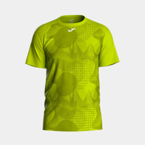 T-shirt manches courtes homme Challenge jaune