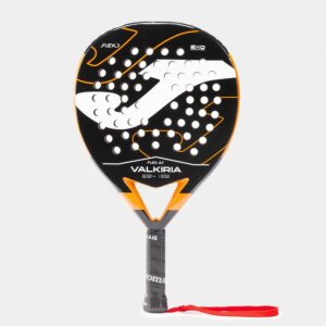 Raquette de padel Valkiria Flex noir orange fluo