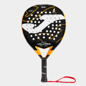 Raquette de padel Valkiria Pro Carolina Navarro noir orange